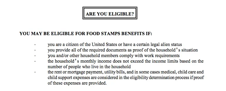 Where can you apply for food stamp benefits?