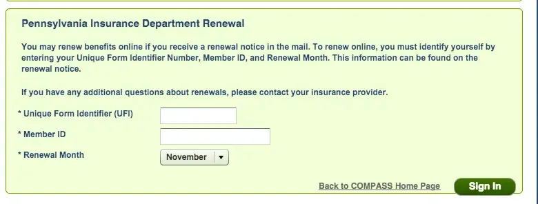 "Renew PA CHIP Insurance"