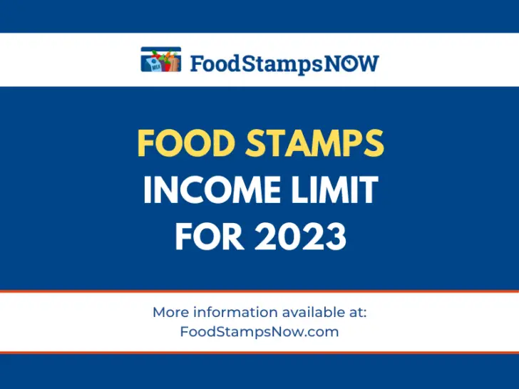 Food Stamps Income Limit for 2023