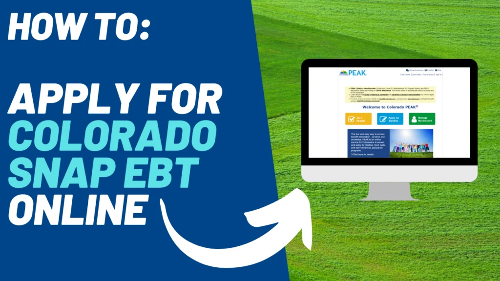 How to Apply for Colorado SNAP EBT Online