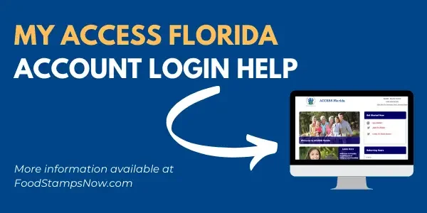 My Access Florida Account Login Help