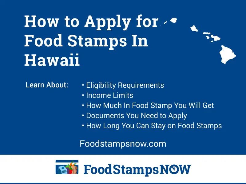 Apply for Food Stamps in Hawaii Online