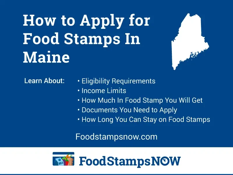 Apply for Food Stamps in Maine