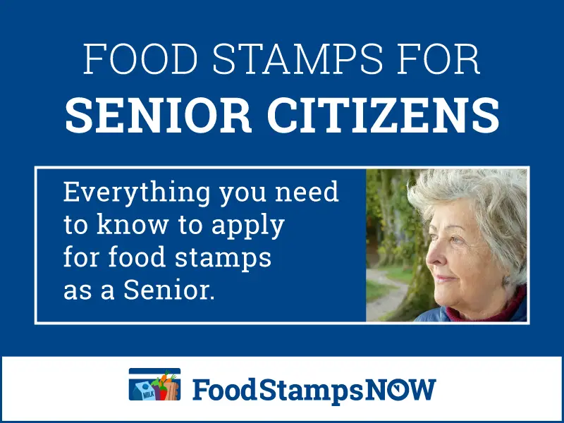 "Food Stamps for Seniors"