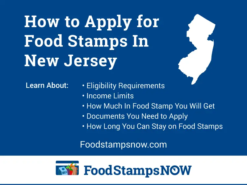"How to Apply for Food Stamps in New Jersey Online"