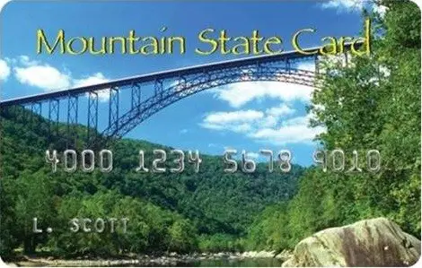 "West Virginia Mountain State EBT Card"