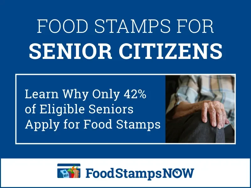 "Eligible Seniors Apply for Food Stamps"