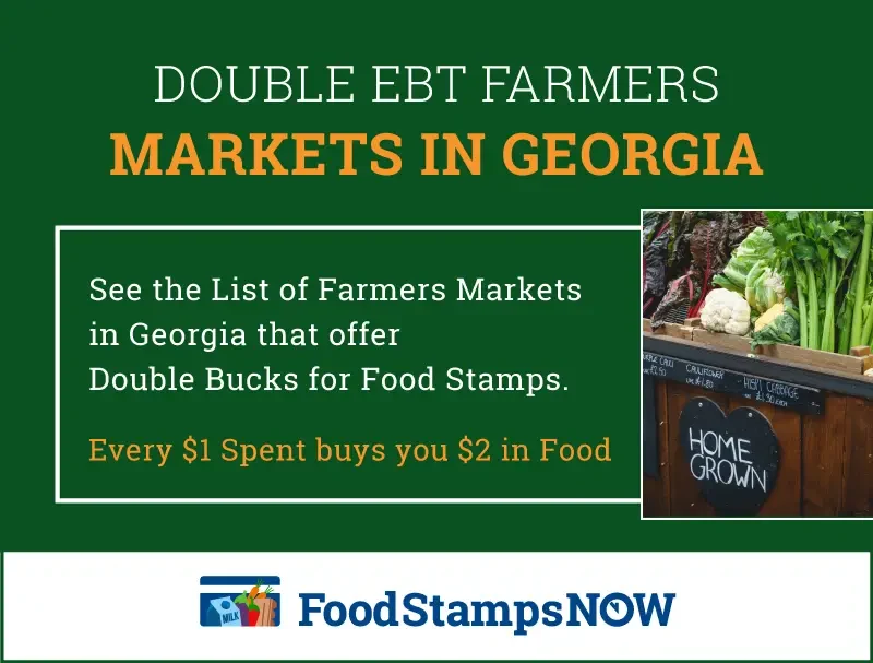 "Double EBT Farmers Markets"