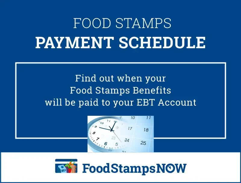 "Food Stamps Schedule"