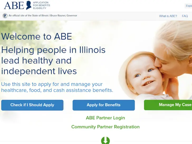 Create Application for Benefits Eligibility (ABE) Account