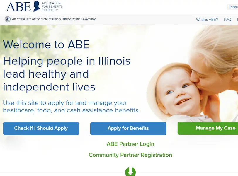 Create Application for Benefits Eligibility (ABE) Account - Food Stamps Now