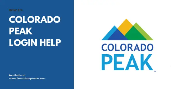 Colorado PEAK login help