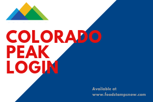 Colorado PEAK Login Instructions