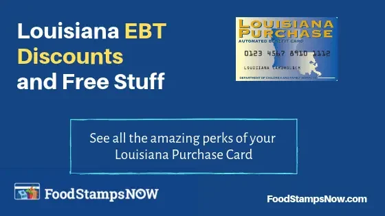 "Louisiana EBT Discounts"