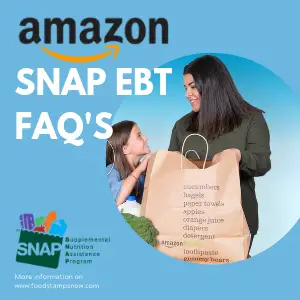 Amazon SNAP EBT Frequently Asked Questions