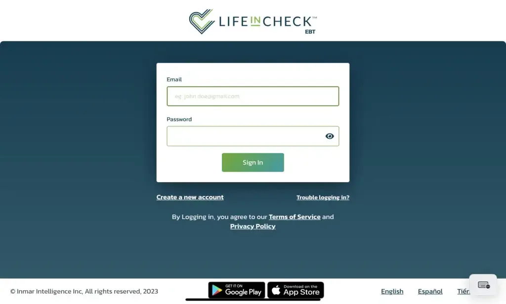 "Louisiana LifeInCheck EBT Card Balance Website"