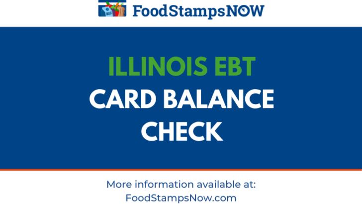 Illinois EBT Card balance check