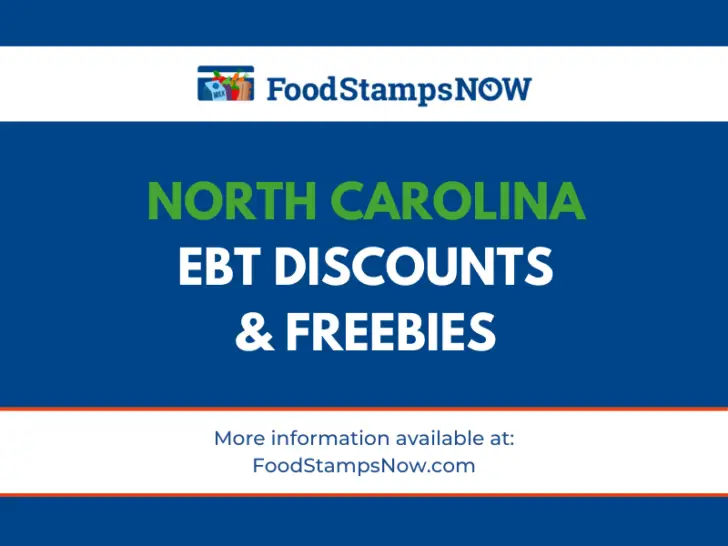 North Carolina EBT Discounts & Perks