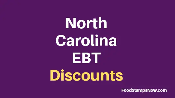 "North Carolina EBT Discounts and Perks"