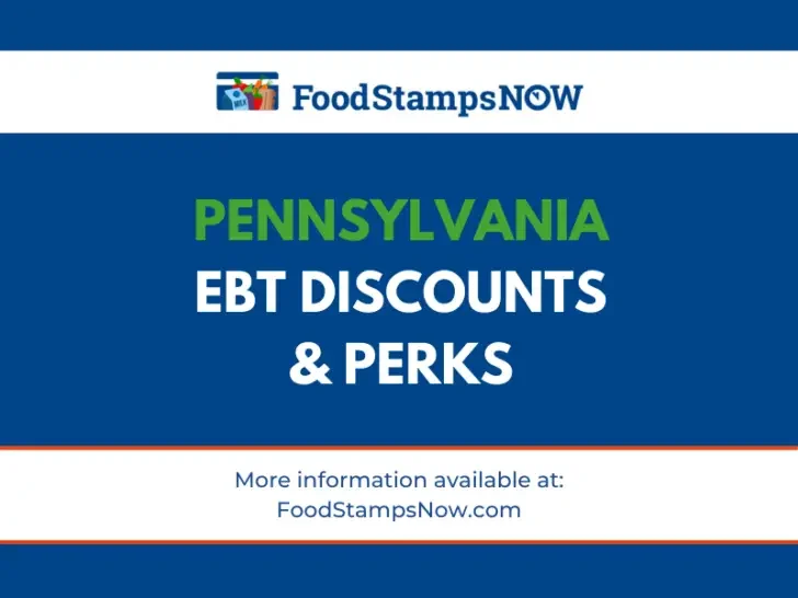 Pennsylvania EBT Discounts & Perks