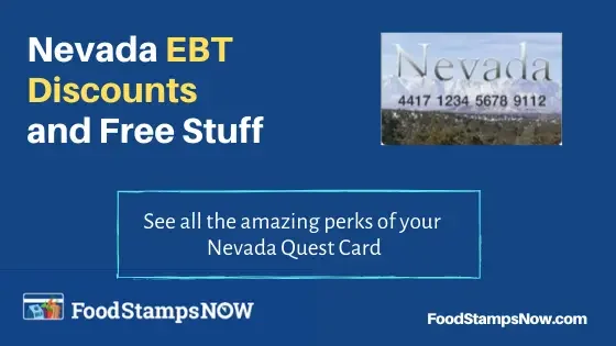 "Nevada EBT Discounts and Perks"