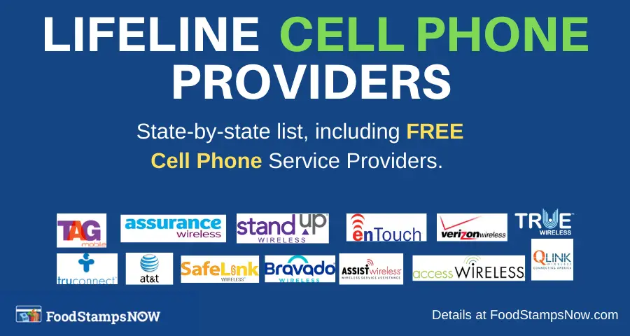 "Lifeline Cell Phone Providers"