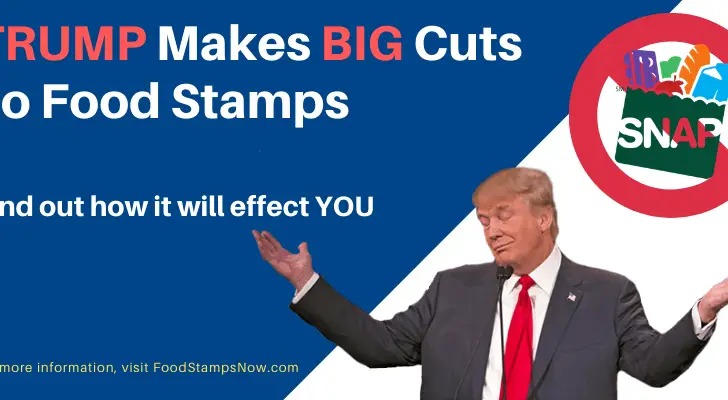 TRUMP Makes Big Cuts to Food Stamps