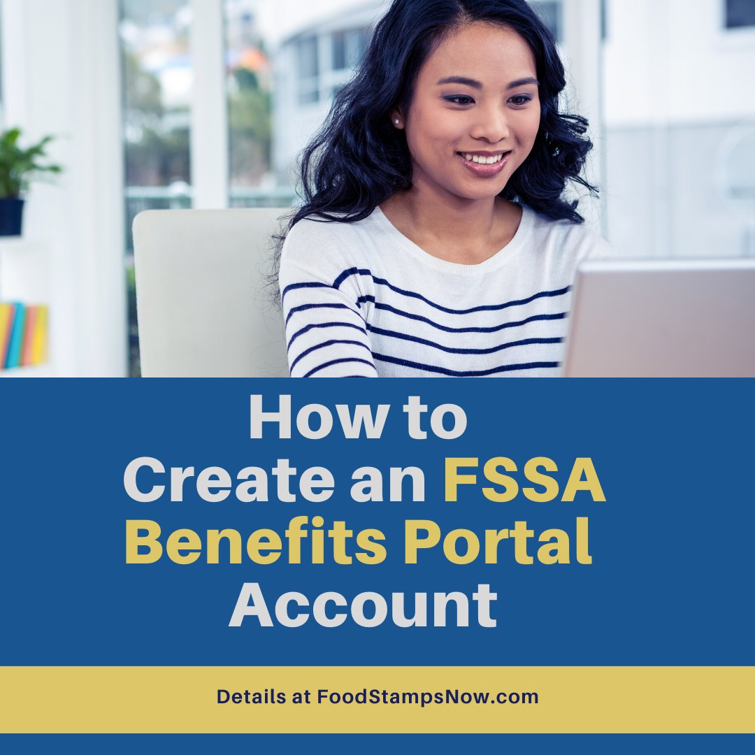 Indiana FSSA Benefits Portal Create Account Food Stamps Now