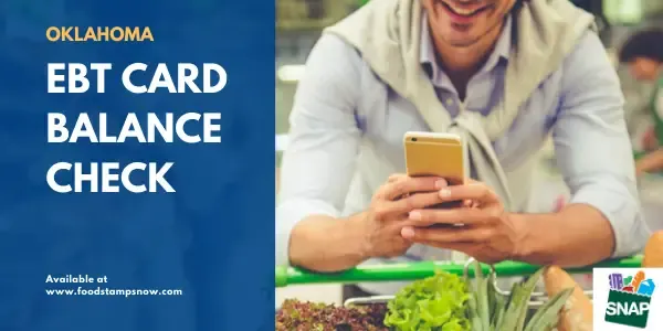 Oklahoma EBT Card Balance Check