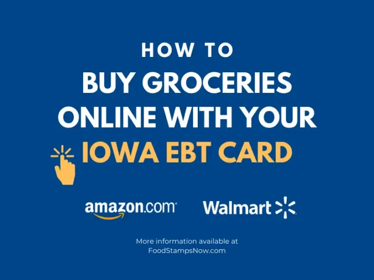 Shop for groceries online with Iowa EBT