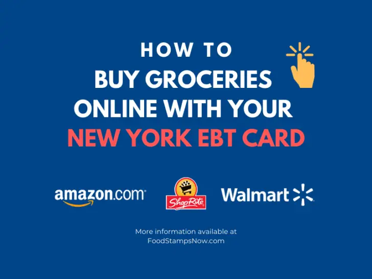 How to Buy Groceries Online with New York EBT Card