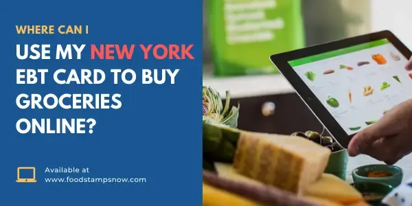 Where Can I use my New York EBT Card to buy groceries online