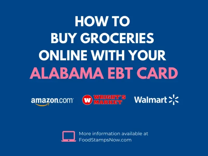 Buy groceries online with your Alabama EBT Card