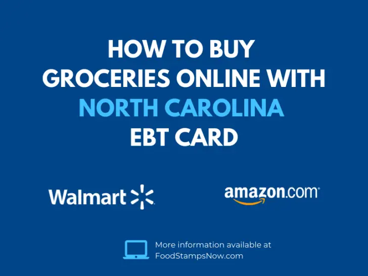 How to Buy Groceries Online with North Carolina EBT