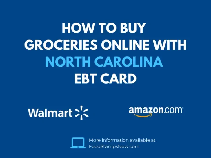 Buy groceries online with your North Carolina EBT Card