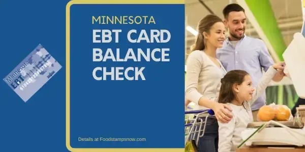 "Check Your Minnesota EBT Card Balance"