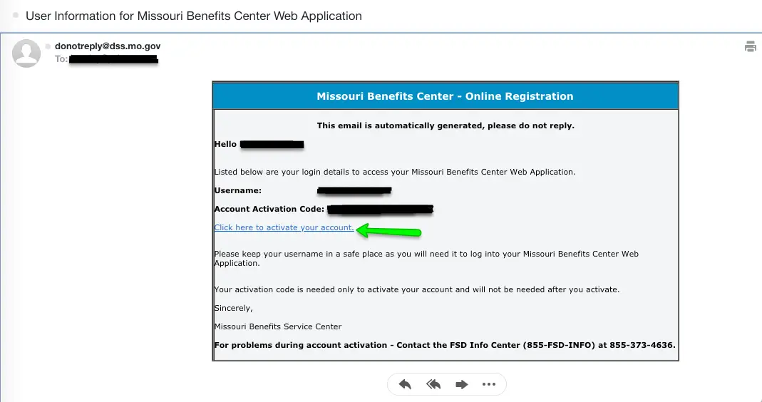 "How to Create Mydss Missouri Account - activate your account"