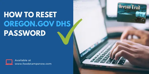 How to reset Oregon.gov DHS Password