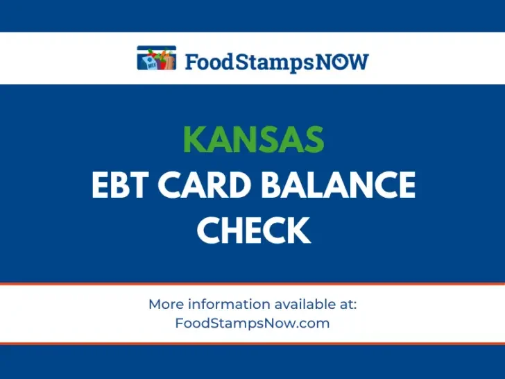 Kansas EBT Card Balance Check