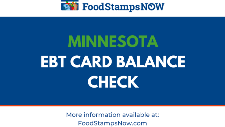 Minnesota EBT Card Balance Check
