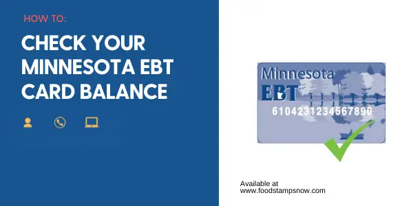 "Minnesota EBT Card Balance"