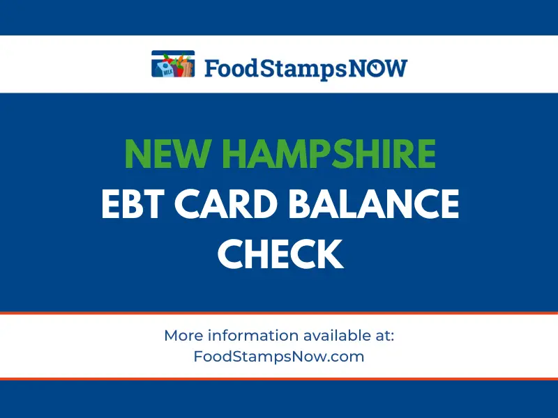 Electronic Benefits Transfer  New Hampshire Department of Health and Human  Services