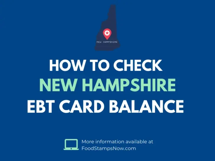 New Hampshire EBT Card Balance Check
