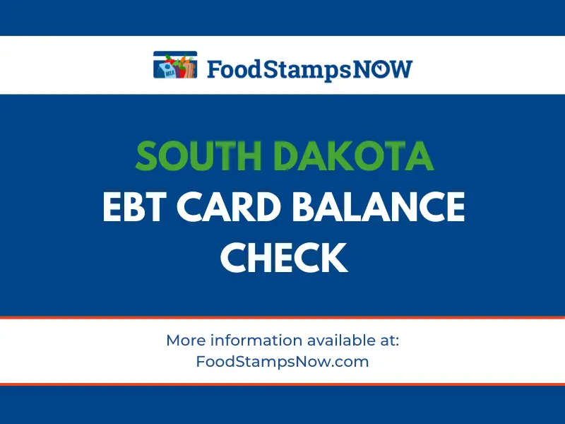 South Dakota EBT - Electronic Benefits