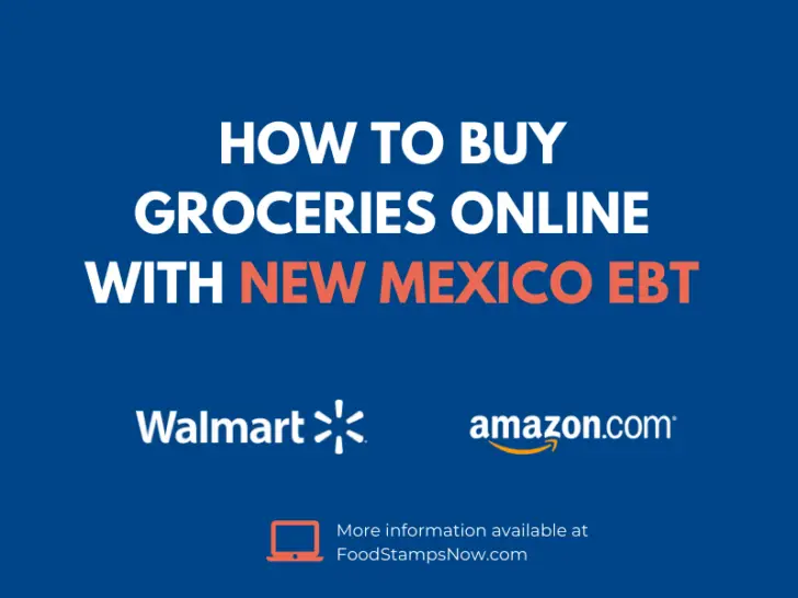 Buy groceries online with your New Mexico EBT Card