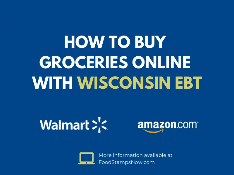 Buy groceries online with your Wisconsin EBT Card