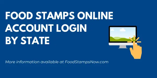 Food Stamps Account Login by State