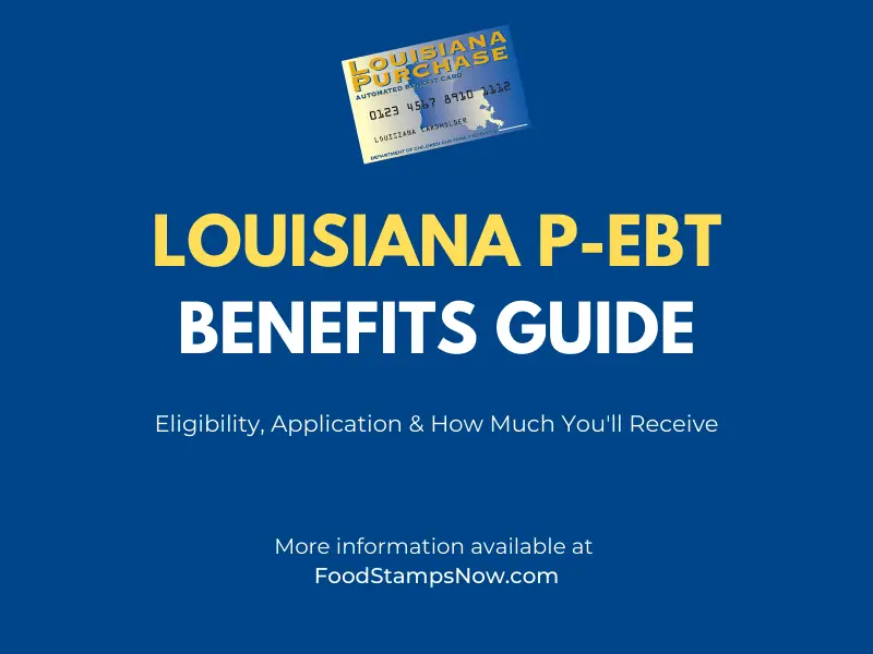 Louisiana PEBT Benefits Guide Food Stamps Now