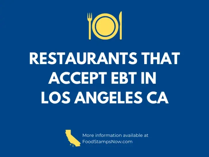 Restaurants that accept EBT in LA
