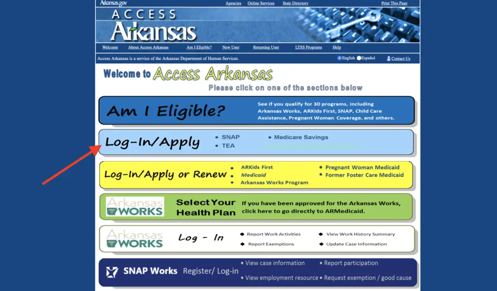 Access Arkansas Gov Login